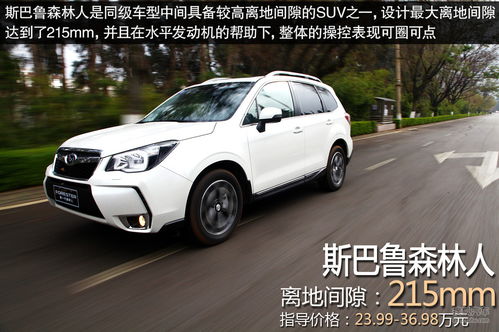 suv汽车离地间隙多少 suv汽车离地间隙多少