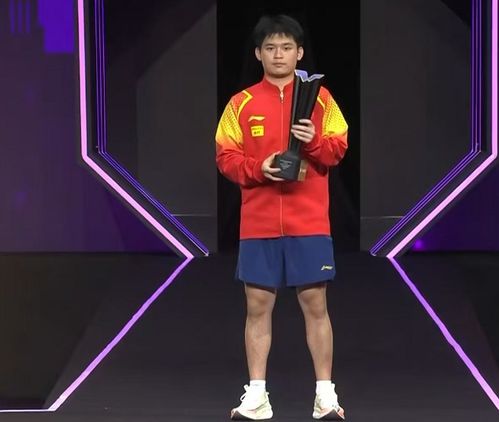 孙颖莎当颁奖嘉宾了 孙颖莎当颁奖嘉宾了