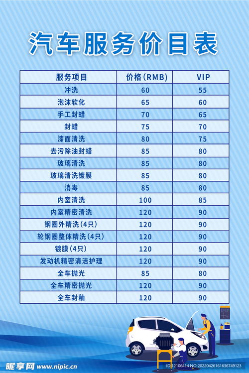 pos汽车美容多少费率