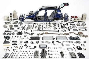 汽车所有配件有多少