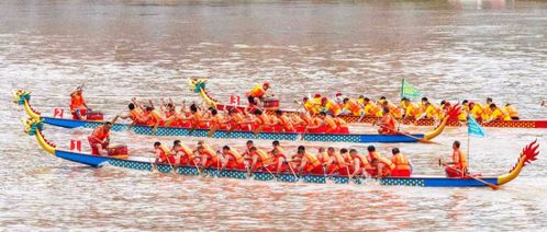 这样的龙舟赛感觉我也能玩 这样的龙舟赛感觉我也能玩