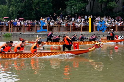 这样的龙舟赛感觉我也能玩 这样的龙舟赛感觉我也能玩