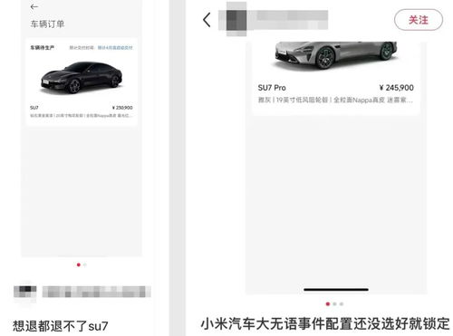 小米汽车订单多少啦