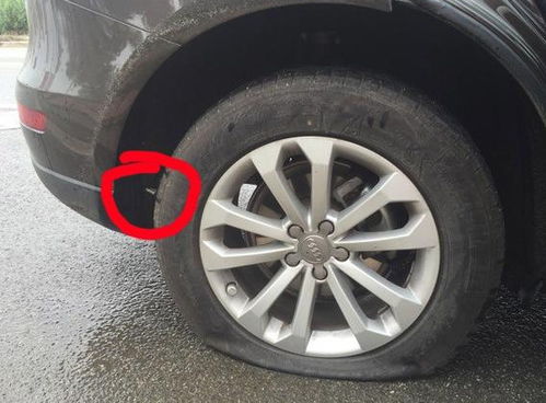 汽车胎没多少气了 汽车胎没多少气了