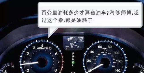 家用汽车有多少油耗