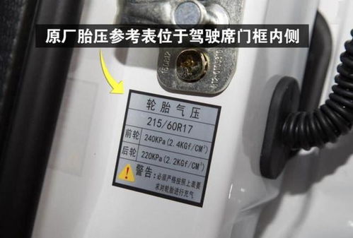 汽车充气多少bar合适