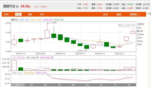 理想汽车首日股价多少 理想汽车首日股价多少