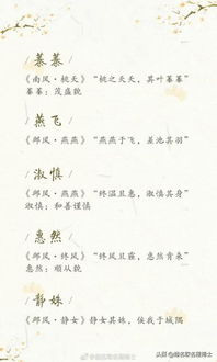 诗经取名女孩300个寓意（诗经取女孩名字,寓意健康吉祥）