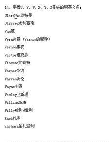 英文名字男大全（英文名男大全霸气十足）