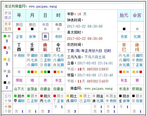 免费生辰八字五行缺什么查询（免费八字算五行缺什么）