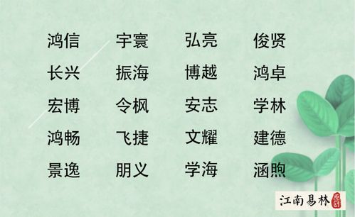为小孩起名大全(给孩子起名字大全2020) 为小孩起名大全(给孩子起名字大全2020)