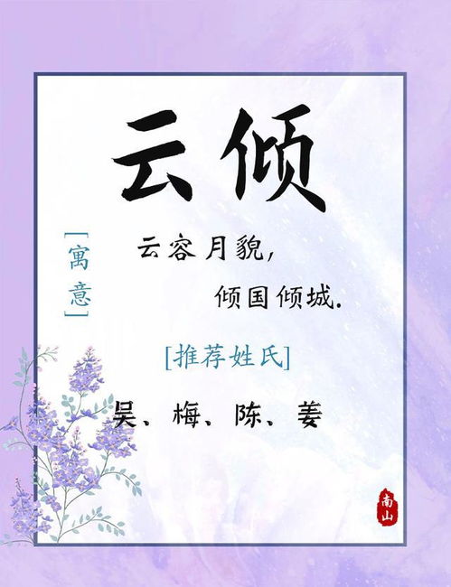 诗意淡雅的昵称（诗意淡雅的姓名）