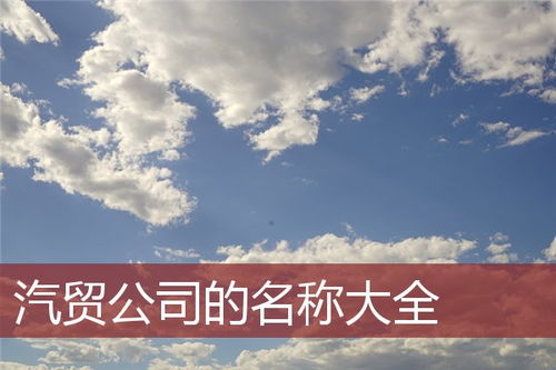 简单大气的商贸公司名字(简单大气的商贸公司名字有哪些) 简单大气的商贸公司名字(简单大气的商贸公司名字有哪些)