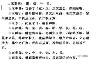 李氏家谱字辈大全（浙江李氏家谱字辈大全）