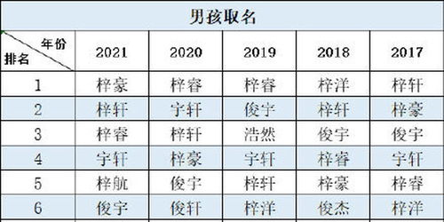 起姓名男孩名字大全（2021姓名大全男孩）