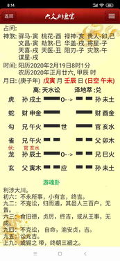 元亨利贞六爻排盘（元亨利贞六爻排盘网）