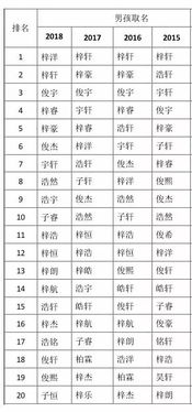 男孩起名字查询(男孩姓名查询大全) 男孩起名字查询(男孩姓名查询大全)