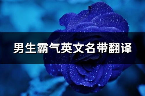 霸气的男生网名昵称(霸气的男生网名昵称英文) 霸气的男生网名昵称(霸气的男生网名昵称英文)