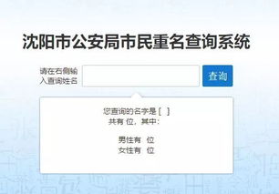 名字重名查询系统全国官网(全国查询名字重名查询) 名字重名查询系统全国官网(全国查询名字重名查询)