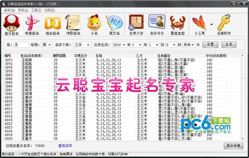 宝宝取名评分（宝宝取名评分免费）