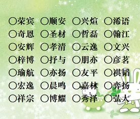 起名字寓意好的字(起名字寓意好的字男孩) - 今题网