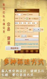免费取名字生辰八字起名软件（取名软件根据生辰八字免费取名）