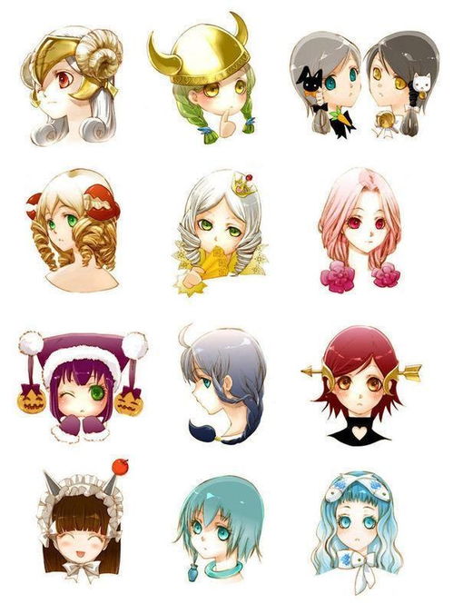 十二星座画法(十二星座画法图片) 十二星座画法(十二星座画法图片)