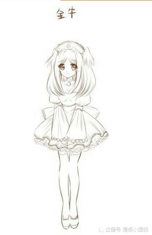 十二星座q版少女怎么画(画12星座少女q版) 十二星座q版少女怎么画(画12星座少女q版)