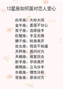 关于十二星座的秘密(关于十二星座的秘密小说) 关于十二星座的秘密(关于十二星座的秘密小说)