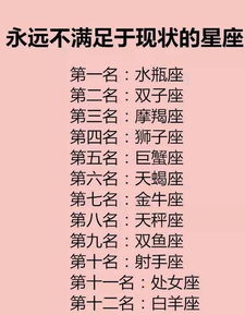 十个二星座的性格(十二星座,的性格) 十个二星座的性格(十二星座,的性格)