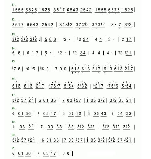 《致爱丽丝》简谱（致爱丽丝简谱完整版）