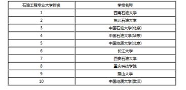 十大石油大学排名（石油大学排行榜有几个）