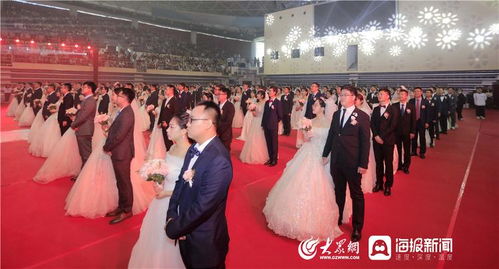 华科大73对新人集体成婚 华科大73对新人集体成婚