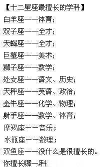 巨蟹座哪科成绩最差,巨蟹座哪门学科好 巨蟹座哪科成绩最差,巨蟹座哪门学科好