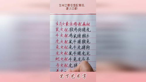 最佳夫妻生肖婚配表:十二生肖最佳婚配指南,科学解读+传统智慧的幸福密码 最佳夫妻生肖婚配表:十二生肖最佳婚配指南,科学解读+传统智慧的幸福密码