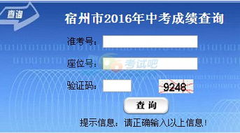 2016年中考成绩查询入口（2016年中考成绩怎么查询）