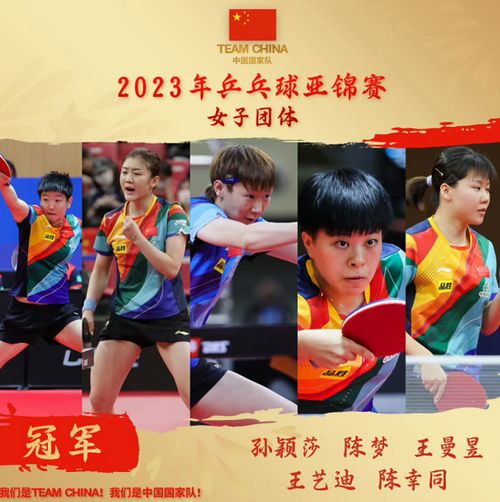 国乒女团高举国旗庆祝 国乒女团高举国旗庆祝