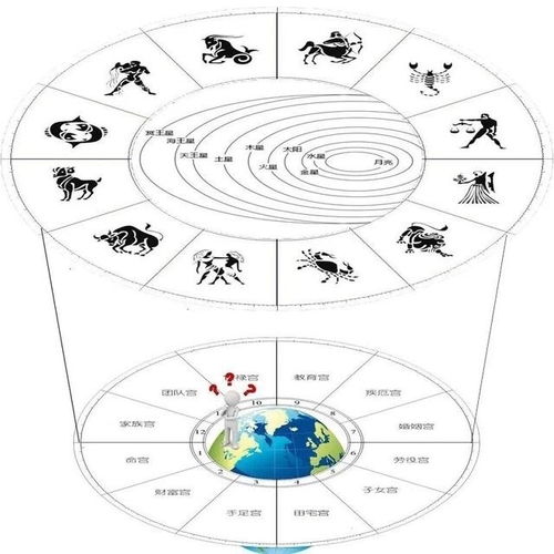星座落在什么宫查询：星座宫位查询指南，如何快速定位你的星座在个人星盘中的能量场域