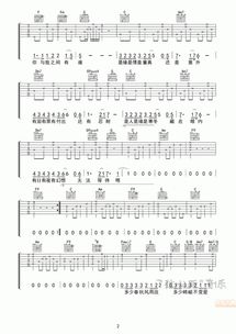 起风了吉他谱(起风了吉他谱扫弦版) 起风了吉他谱(起风了吉他谱扫弦版)