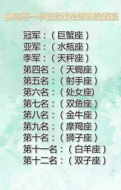 十二星座的日期：十二星座的日期与性格密码，从1月20日到12月21日全解析
