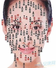 面相痣图解女：面相痣图解，女性面相中痣的位置与运势解析（附高清图解）