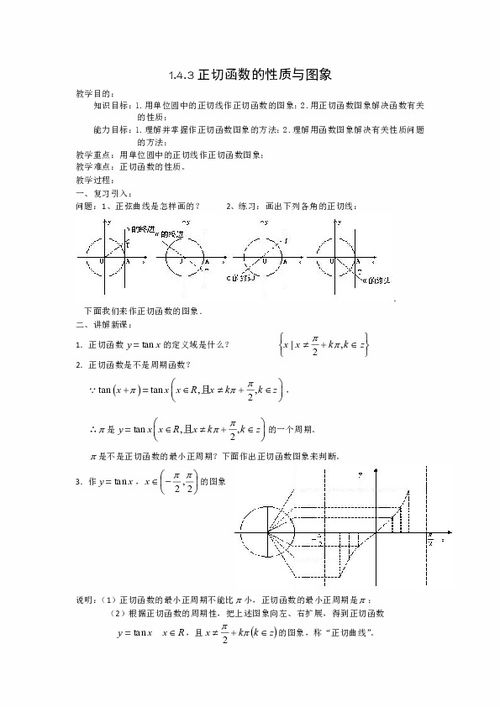 正切函数单调性：正切函数的单调性及其应用