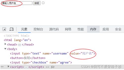 input的name和value属性:input元素的name与value属性,你真的理解它们的区别吗?