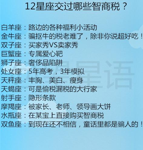最聪明的十二星座排名:智性星图十二星座智商排名大揭秘!你的星座排第几?