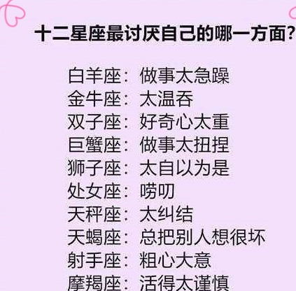 公认最讨厌的星座：十二星座黑历史大起底，这几个星座为何总被排雷？性格扎心真相大公开