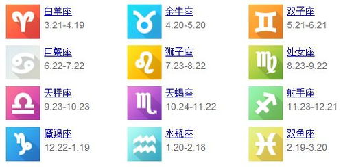 十二星座的专属颜色：十二星座的专属颜色，从星象密码到心灵图腾
