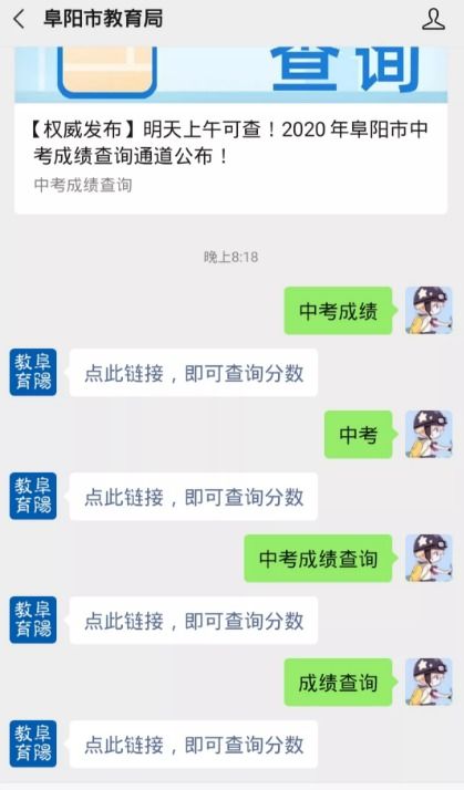 2020中考成绩查询入口(2020中考成绩查询入口安徽)