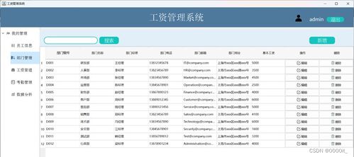 数据库课程设计工资管理系统:基于数据库的工资管理系统课程设计 数据库课程设计工资管理系统:基于数据库的工资管理系统课程设计