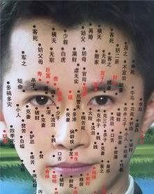 面部痣相图解怎么看左右:面部痣相图解,左右位置暗藏玄机,对照图解看运势与性格