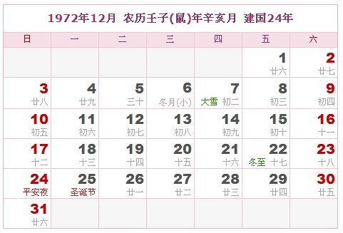 日历2017全年农历表:2017年中国农历全年日历表,节气、节日与生活指南(公历-农历对照版)